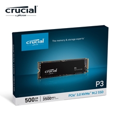 Micron Crucial P3  500GB ( PCIe M.2 )  SSD