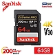 【SanDisk 晟碟】[全新版 再升級] 64GB Extreme PRO SDXC 4K V30 記憶卡 200MB/s (原廠有限永久保固) product thumbnail 2