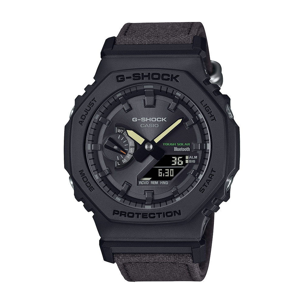 CASIO卡西歐 G-SHOCK 藍牙 太陽能電力 天然色彩 斬新重生 咖啡棕 八角形錶殼 GA-B2100CT-1A5_45.4mm