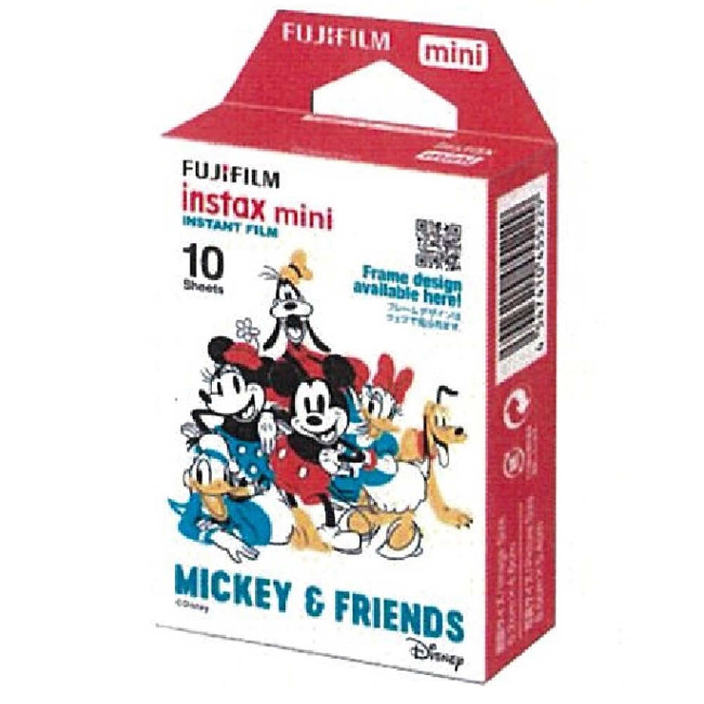 3盒裝 FUJIFILM instax mini 拍立得底片 米奇朋友 MICKEY & FRIENDS