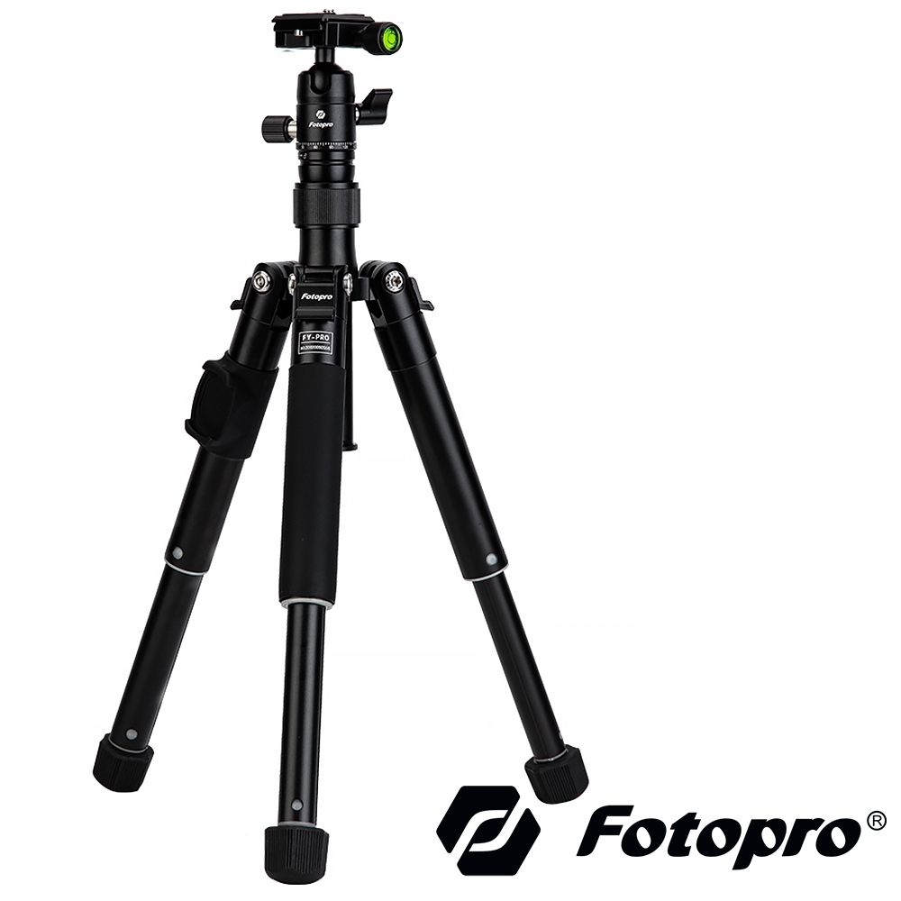 FOTOPRO 富圖寶  FY-PRO 手機 / 相機專業三腳架(公司貨) 載重3公斤 自拍桿 桌上型腳架