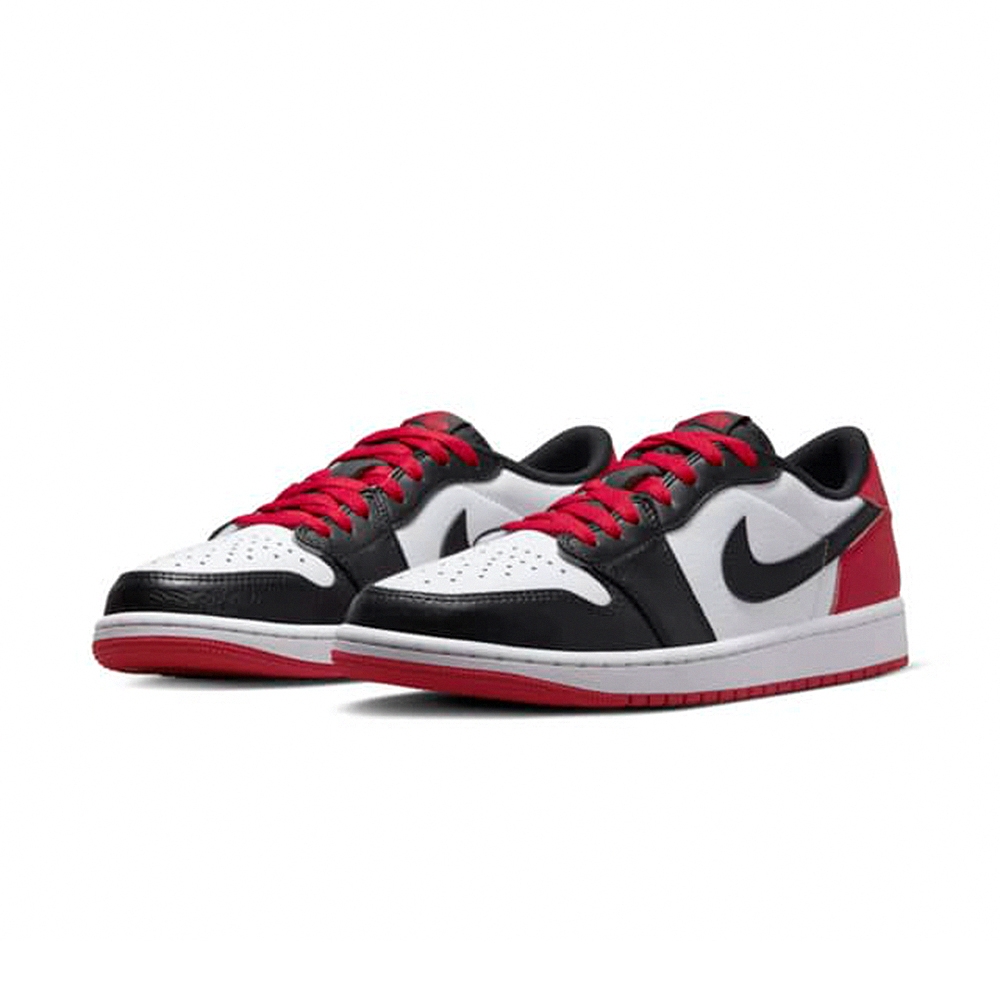 Nike Air Jordan 1 Low OG 男黑紅黑腳趾芝加哥喬丹休閒鞋CZ0790-106