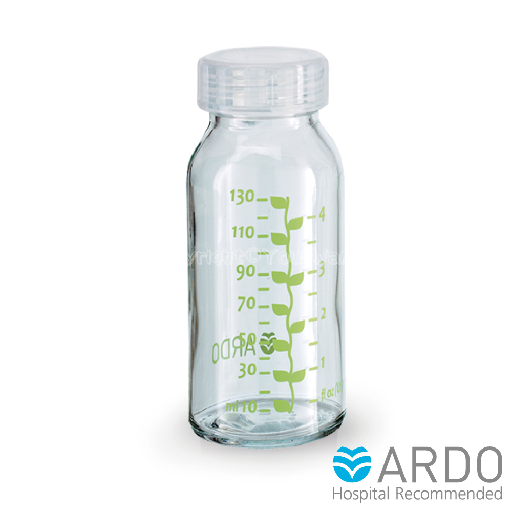 【ARDO安朵】瑞士母乳玻璃儲奶瓶/儲乳瓶130ml（單入裝）