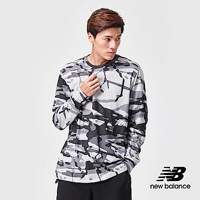 New Balance 長袖T恤_MT91049OTS_男性_黑色