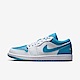 Nike Air Jordan 1 Low [553558-174] 男女 休閒鞋 喬丹 低筒 邁阿密海豚 AJ1 白藍 product thumbnail 1