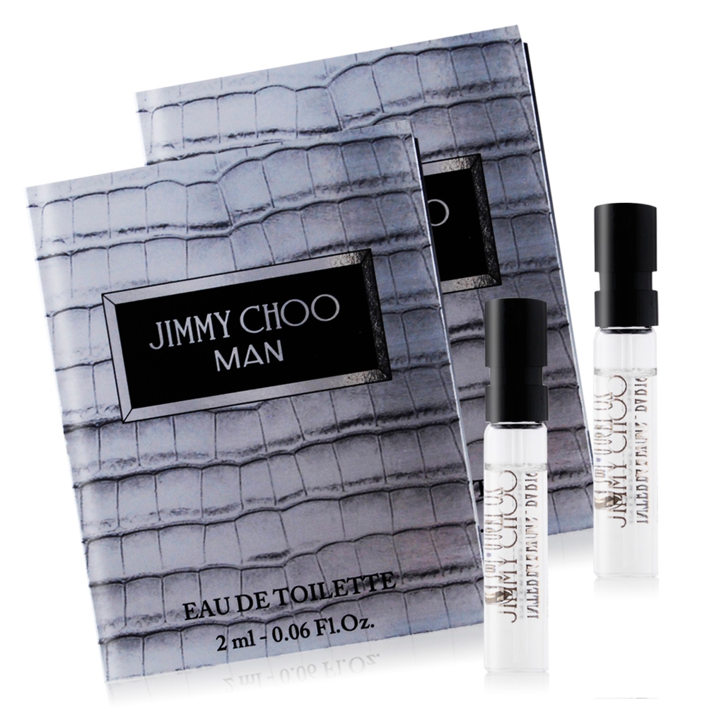 JIMMY CHOO 同名男性淡香水針管2mlX2-公司貨