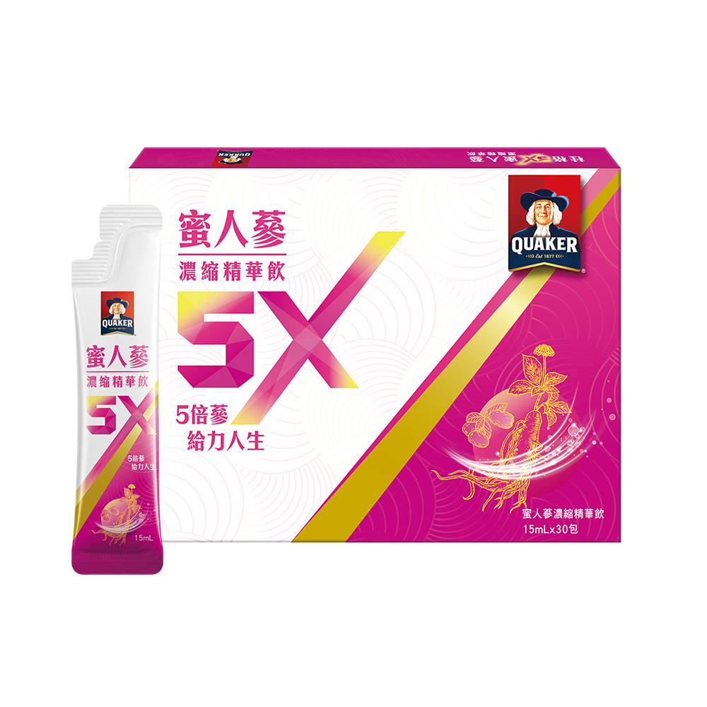 【桂格】5X蜜人蔘濃縮精華飲15ml×30入 product image 1