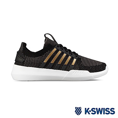 K-SWISS Gen-K Manifesto Knit休閒運動鞋-女-黑/金