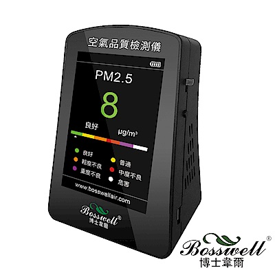 博士韋爾BOSSWELL PM2.5空氣品質偵測儀