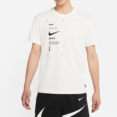 NIKE 上衣 短袖上衣 運動 慢跑 健身  男款 白 DJ5374110 AS M NSW SWSH CLUB TEE