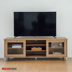 RICHOME 奎爾6呎雙門電視櫃W180xD40xH62CM