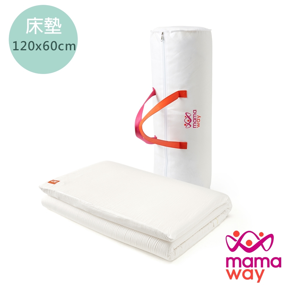 【mamaway 媽媽餵】智慧調溫抗敏防蟎嬰兒床墊(120*60cm)