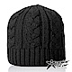 【PolarStar】中性 素色編織保暖帽『黑色』P18603 product thumbnail 1