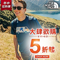 The North Face！全館滿額再折$318