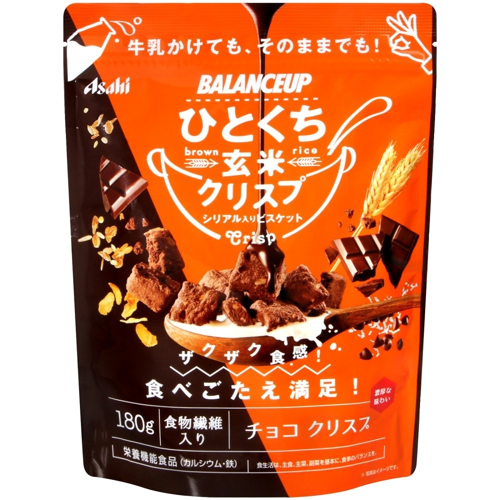 Asahi 一口玄米餅 巧克力風味 180g 點心麵 小點心 Yahoo奇摩購物中心