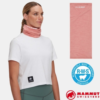 【MAMMUT 長毛象】Tree Wool Neck Gaiter 羊毛混紡快乾抗臭頭帶.頭巾.圍脖_1191-01940-3774 石英粉