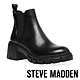 STEVE MADDEN-HOWLER 基本款素面厚底切爾西短靴-黑色 product thumbnail 1