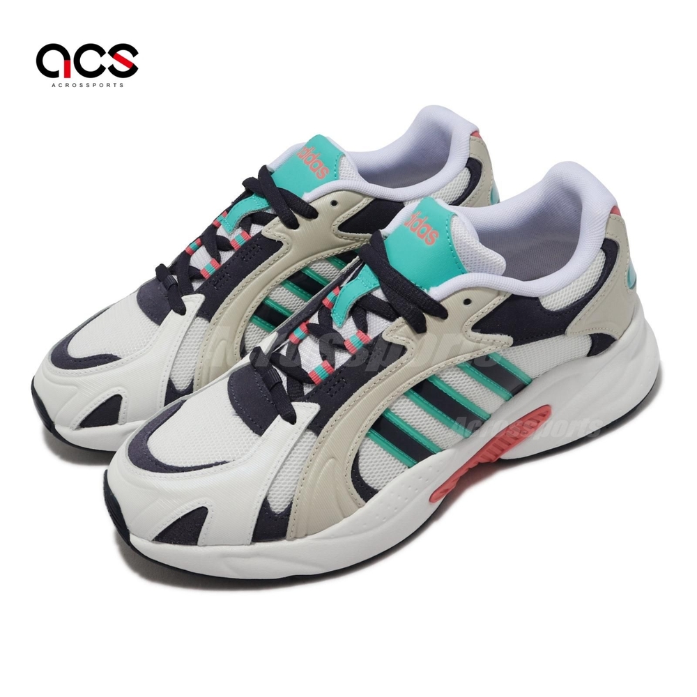 Adidas 休閒鞋 Crazychaos Shadow 2.0 SU 男鞋 白 黑 藍綠 撞色 麂皮 復古鞋 GZ6831