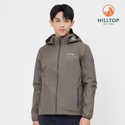 【Hilltop 山頂鳥】GORE-TEX PACLITE PLUS 防水透氣抗UV 超輕量可拆帽外套 男款 罐頭卡其｜PH22XM20ECN0