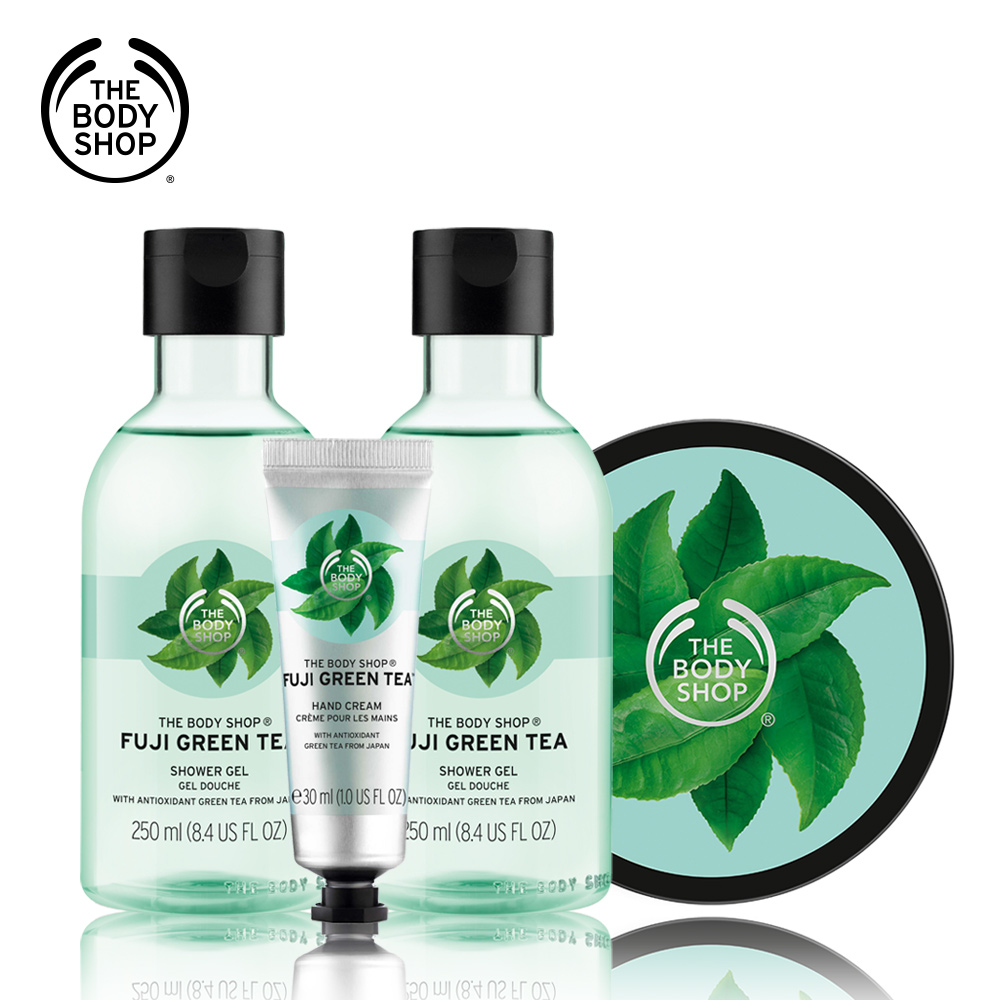 The Body Shop 富士山綠茶淨化潤膚組