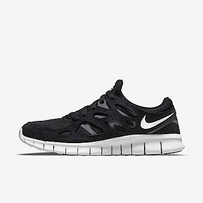 Nike Free Run 2 537732-004 男 慢跑鞋 運動 路跑 赤足 襪套 緩震 柔軟 舒適 黑白