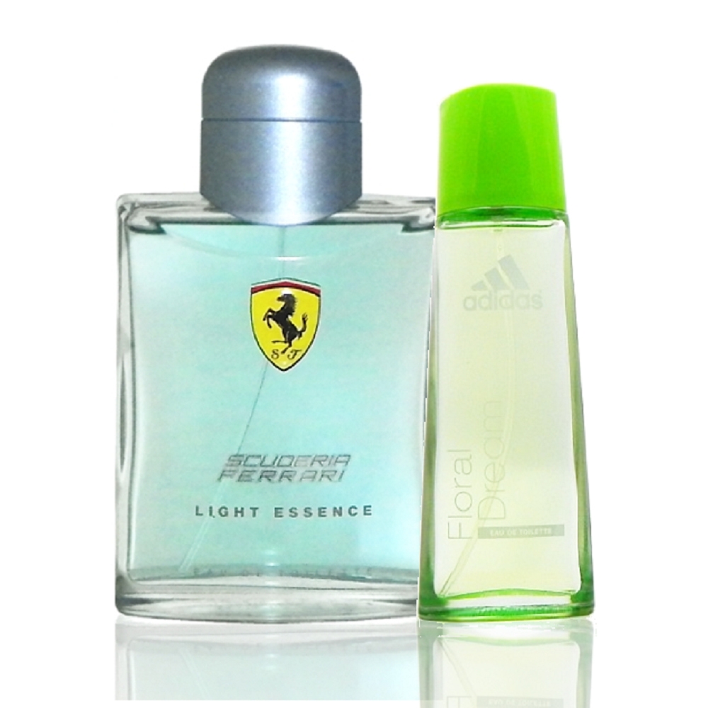 Ferrari Life Essence 氫元素淡香水 75ml 搭贈Adidas 淡香水 50ml