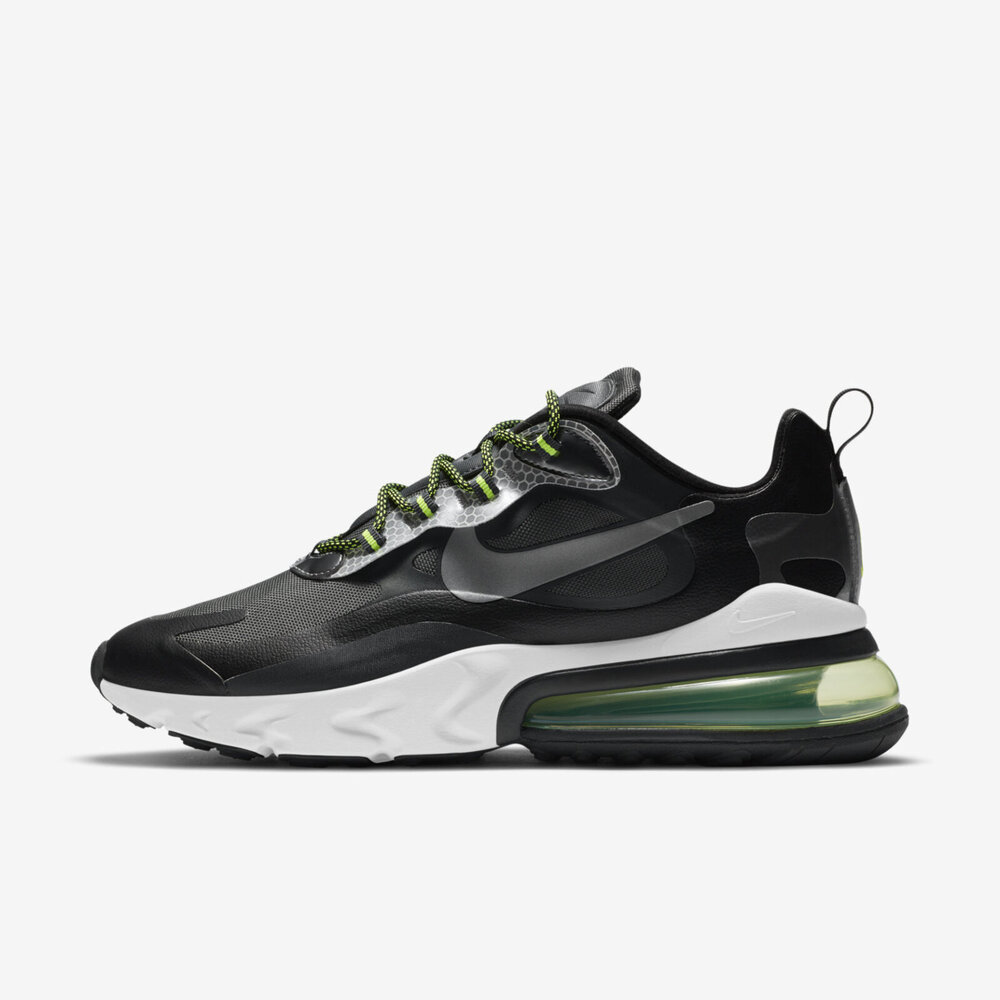 Nike Air Max 270 React Se [CT1647-001] 男鞋 運動 休閒 慢跑 籃球 緩震 黑