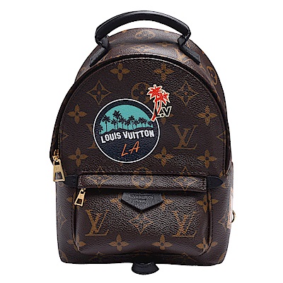 LV P00171 MY LV WORLD TOUR帆布訂製圖騰後背包(迷你)