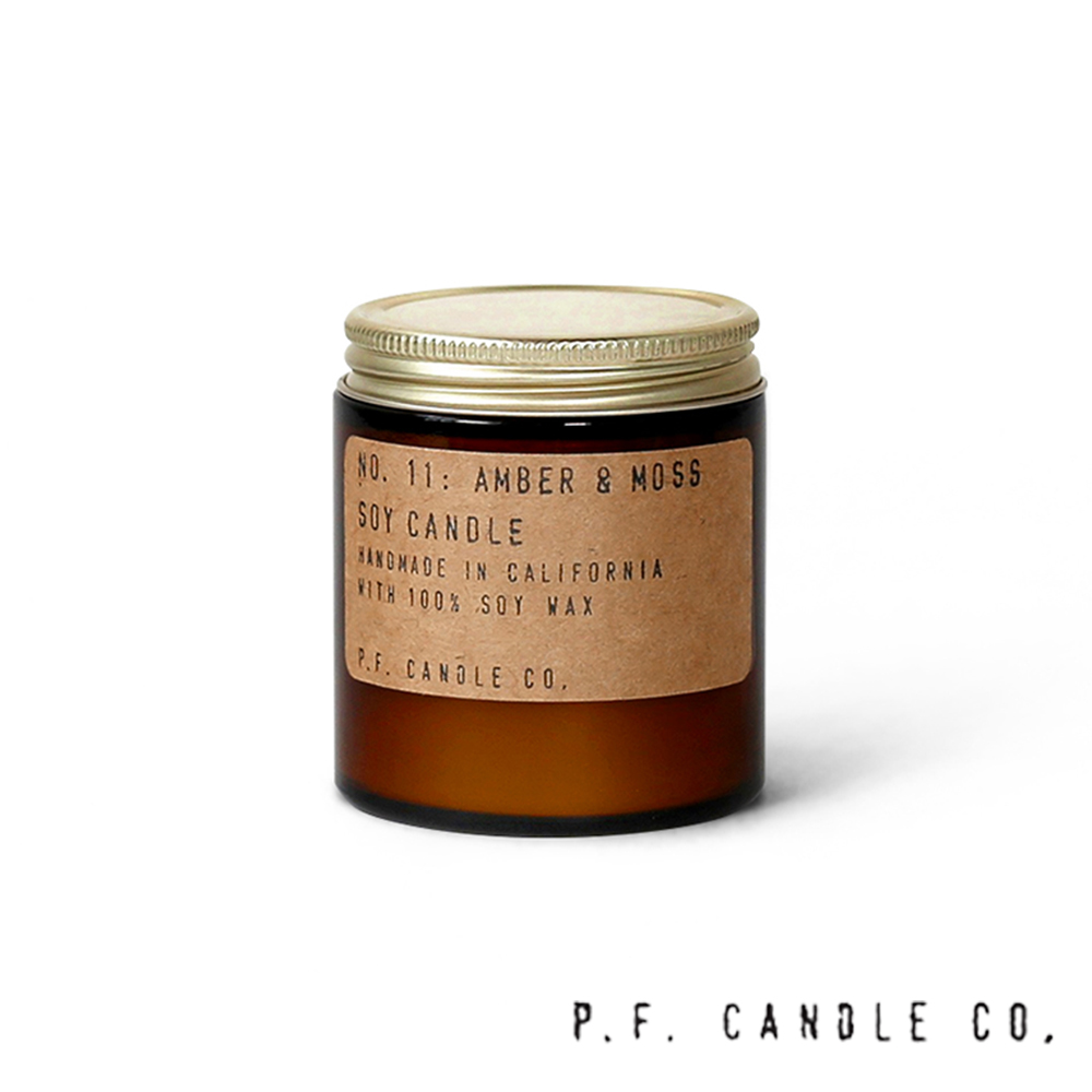 美國 P.F. Candles CO. No.11 琥珀麝香 手工香氛蠟燭 99g