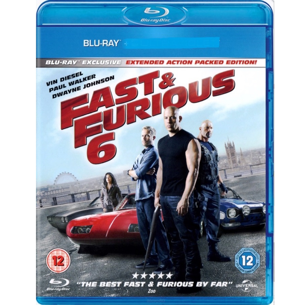 玩命關頭6  Fast & Furious 6 藍光 BD