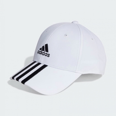 adidas 愛迪達 帽子 棒球帽 運動帽 遮陽帽 BBALL 3S CAP CT 白 II3509