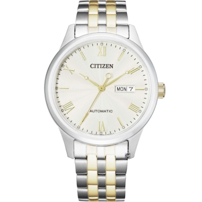 CITIZEN 星辰 羅馬紳士機械腕錶(NH7506-81A)