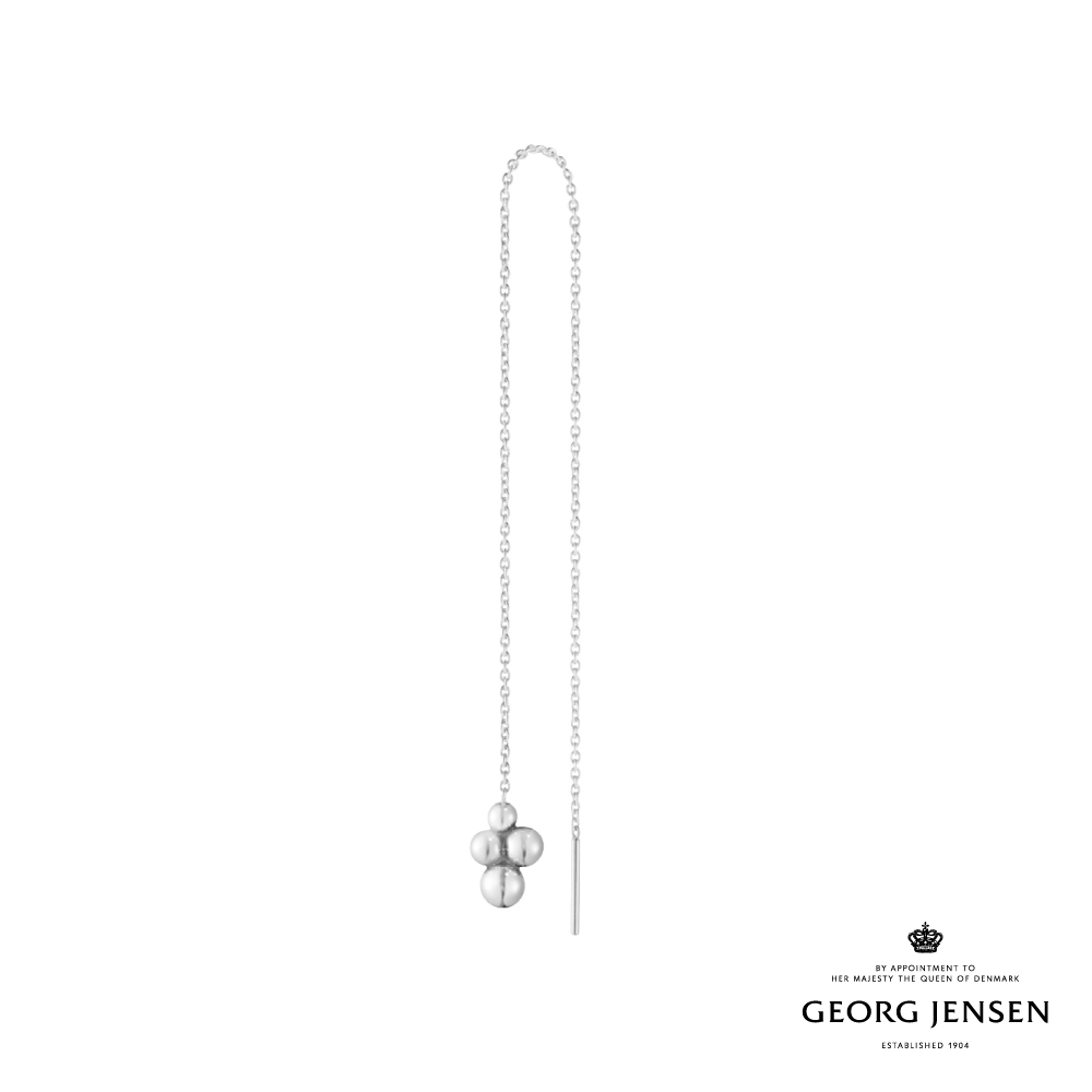 Georg Jensen 喬治傑生 MOONLIGHT GRAPES 硫化純銀耳環