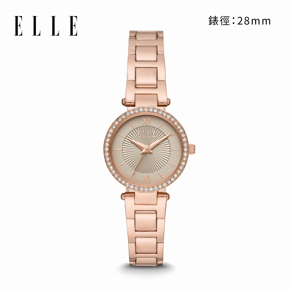 Official Warranty] Elle ELL21033 Women's Alma Analog Quartz Grey Leather  Strap Watch (watch for women / jam tangan perumpuan / elle watch for women  / elle watch / women watch) - albano-agency-azores.com