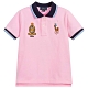 Polo Ralph Lauren 大馬Logo皇家徽章桃粉色短袖網眼Polo衫 product thumbnail 1