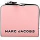 MARC JACOBS The Bold 字母牛皮短夾(粉色) product thumbnail 1