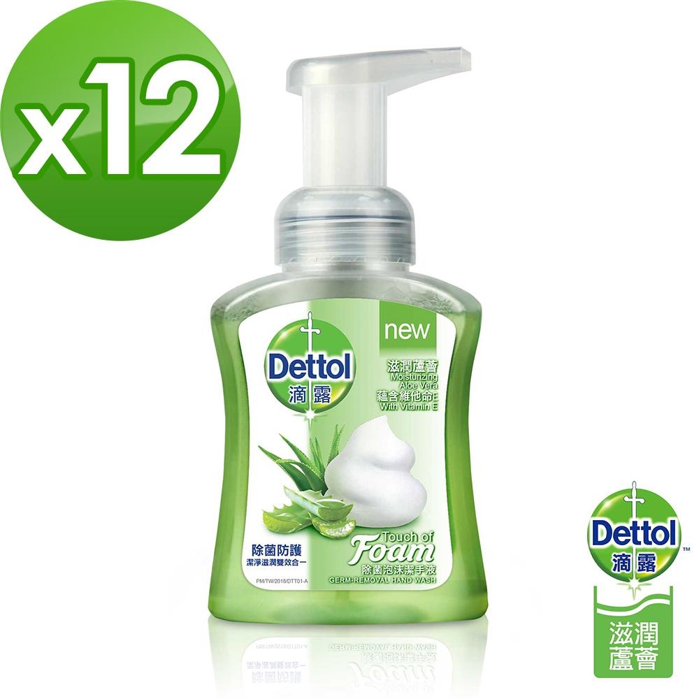 滴露Dettol-滋潤蘆薈泡沫潔手液(250ml X12)