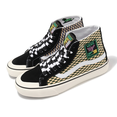 Vans 休閒鞋 Sk8-Hi 138 Decon VR3 SF Mami Wata 男鞋 黑 黃 帆布 高筒 VN0A4BX7CRM