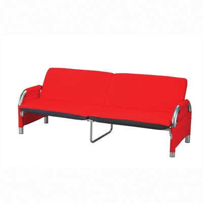 AS雅司-提納紅色兩用沙發床-188.5×67×75公分