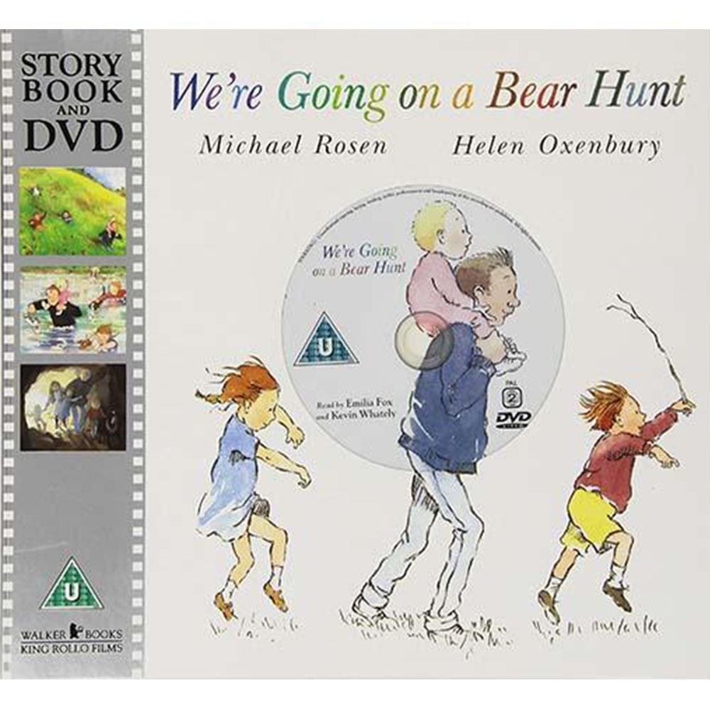 We're Going On A Bear Hunt 我們要去抓狗熊 DVD平裝故事繪本 | 拾書所