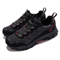 Merrell 戶外鞋 Speed Strike GTX 男鞋 防水 透氣 乾爽 彈性支撐 穩定 抓地 灰 紅 ML066855