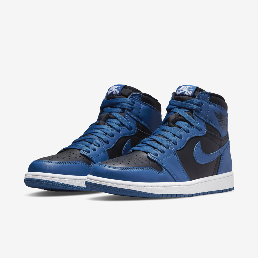 Nike Air Jordan 1 Retro High OG [555088-404] 男休閒鞋經典喬丹黑藍