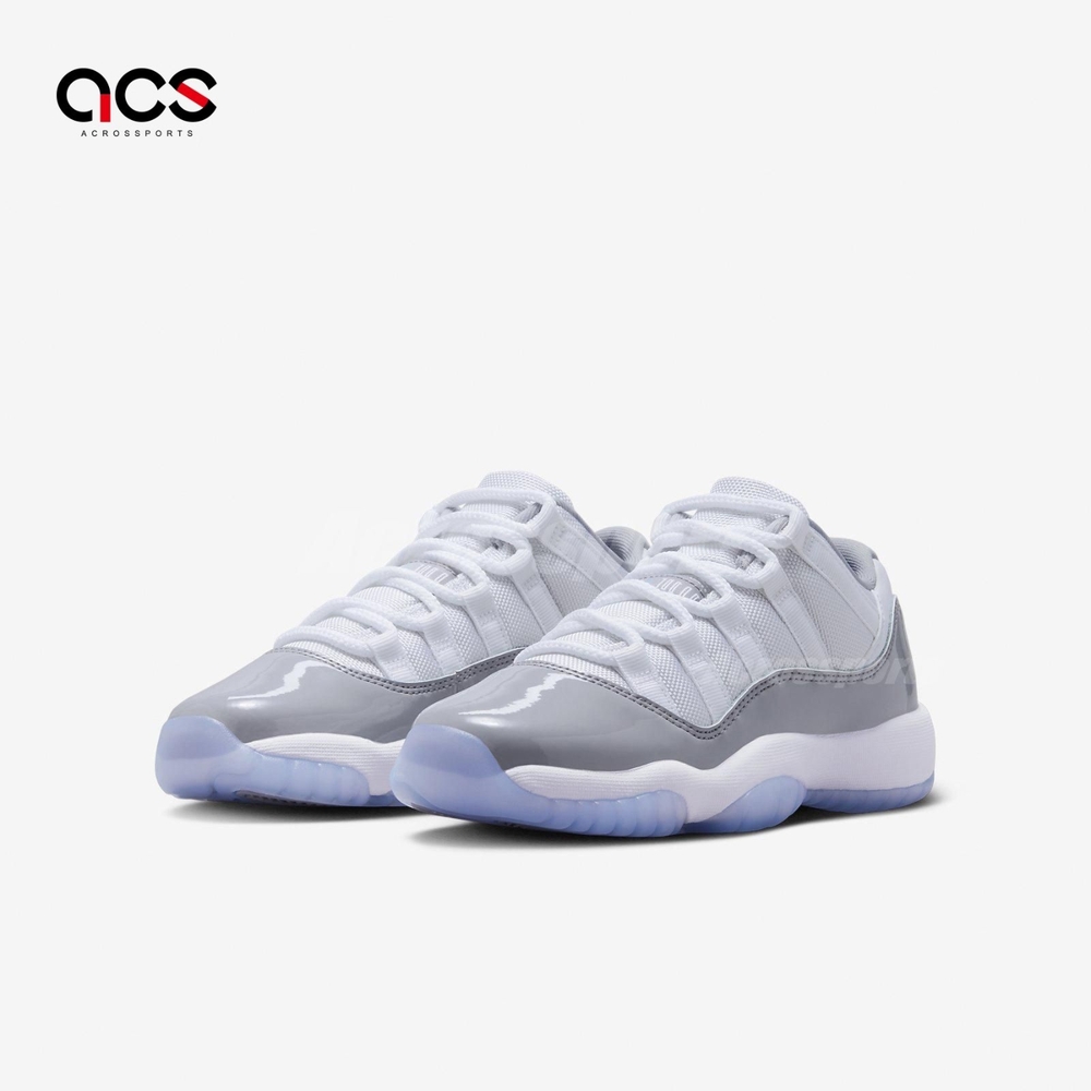 Nike Air Jordan 11 Retro Low 灰水泥 AJ11 女鞋 大童 Cement Grey 528896-140