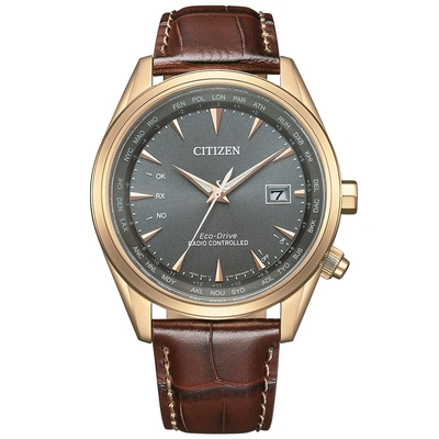 CITIZEN星辰 GENT S系列 光動能 經典時尚電波腕錶 禮物推薦 畢業禮物 42mm/CB0273-11H