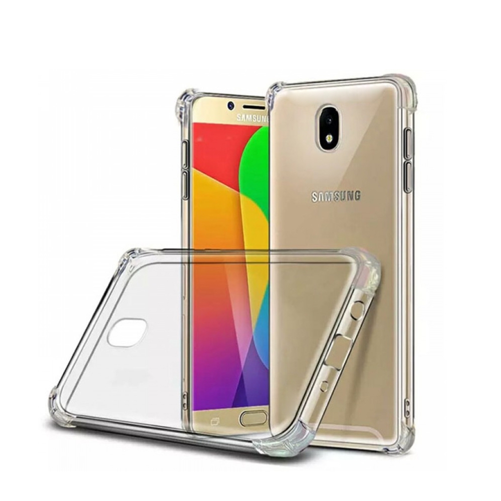 三星 Galaxy J3 Pro 透明 四角防摔氣囊 手機殼 透明x1 (Samsung J3 Pro手機殼 J3 Pro保護殼 J3 Pro保護套)