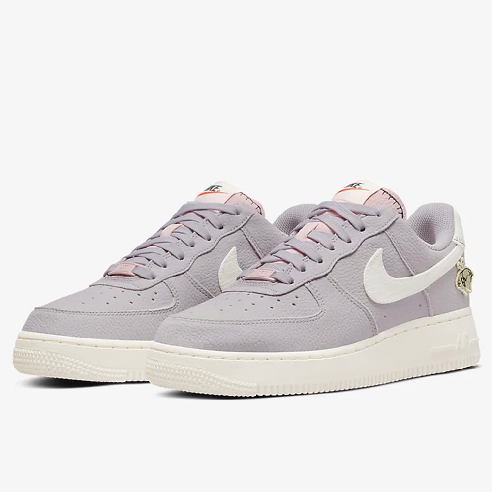 NIKE AIR FORCE 1 07 SE NN 女鞋休閒鞋昆蟲圖騰莫蘭迪紫DJ6378500