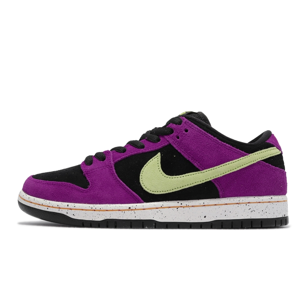 Nike 滑板鞋SB Dunk Low PRO 運動男鞋氣墊舒適避震Red Plum 麂皮紫黑