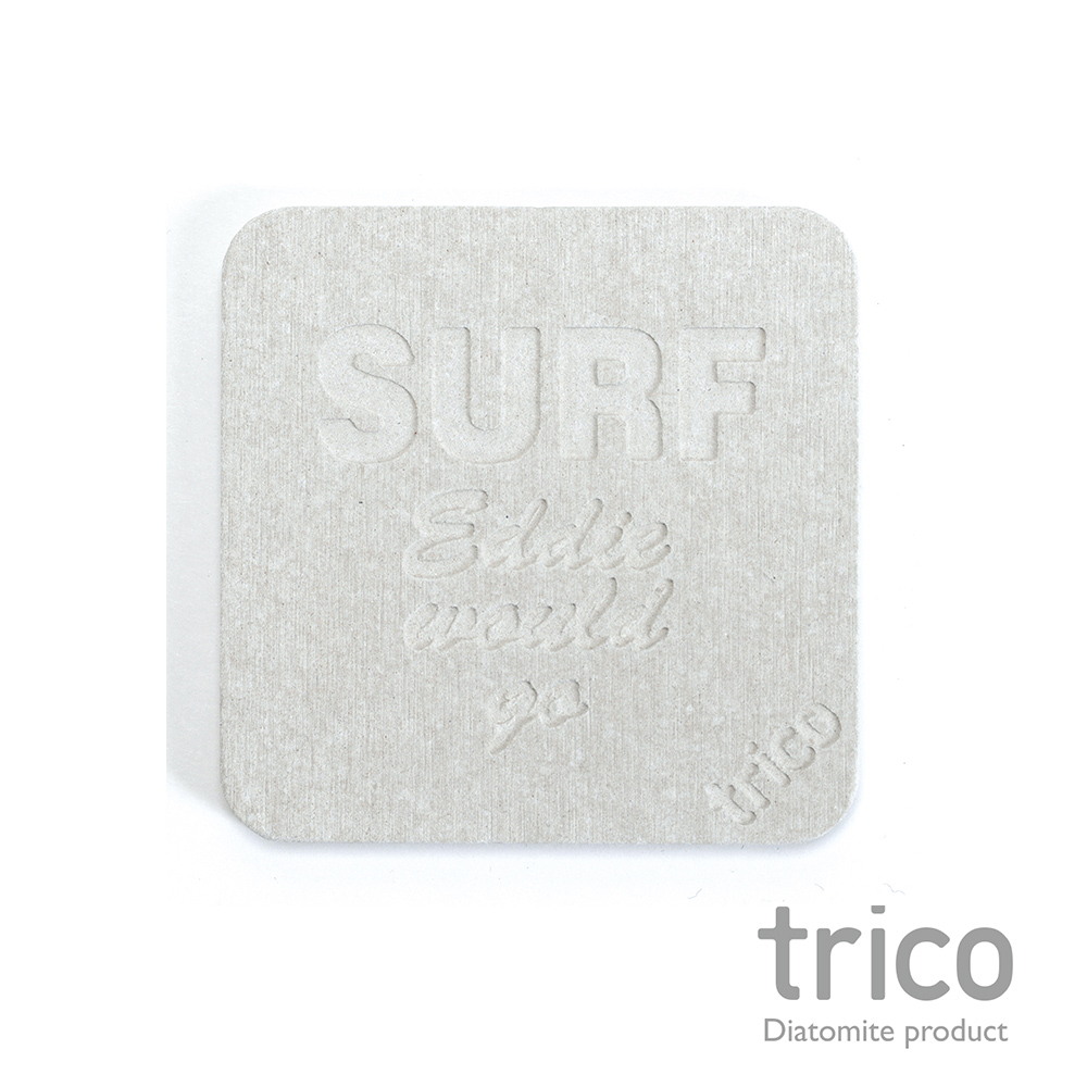 TRICO meets SURF速乾珪藻土杯墊/皂墊-SURF