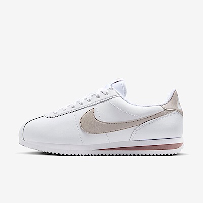 Nike W Cortez [DN1791-105] 女 休閒鞋 運動 經典 復古 阿甘鞋 皮革 穿搭 白 淡奶茶