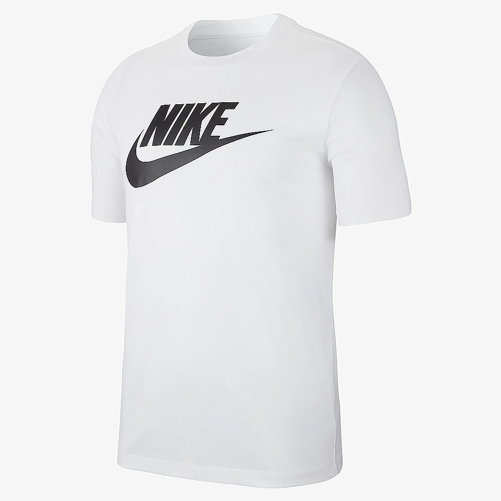 NIKE 上衣 男款 短袖上衣 運動 AS M NSW TEE ICON FUTURA 白 AR5005-101 (3S3373)